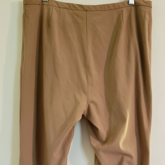 Ladies Tan Dress Pants SZ 16 by Studio C. - Picture 3 of 6